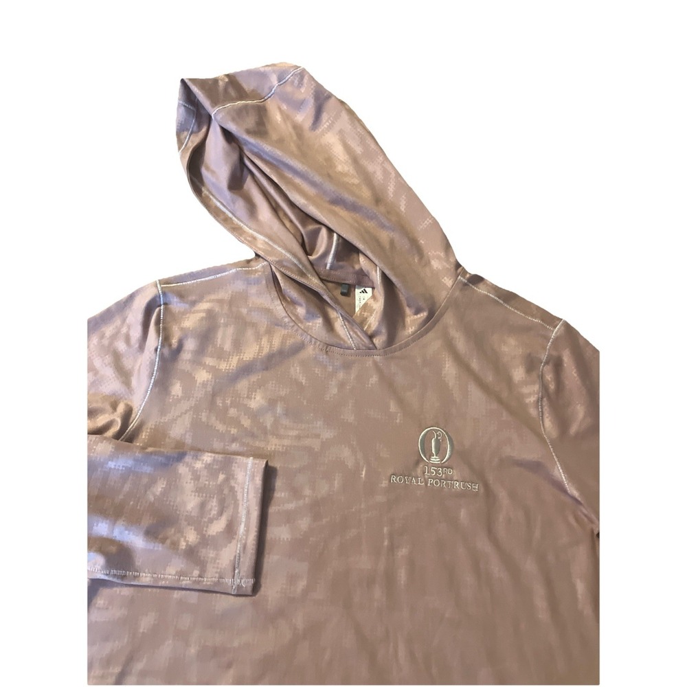 Adidas Women's Performance Golf 153rd Royal Portrush Hoodie Spandex Polyester